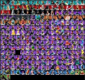 Fortnite Account (All Platform) 257 Skins + Renegade Raider - GLOBAL - 6