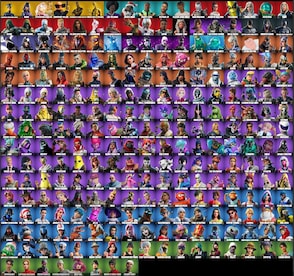 Fortnite Account (All Platform) 263 Skins + Catwoman Comic Book Outfit , Glow , Contract Giller - GLOBAL - 6