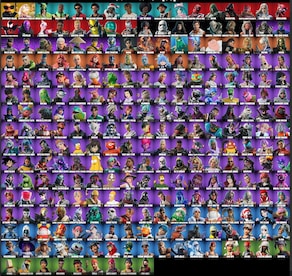 Fortnite Account (All Platform) 264 Skins + Contract Giller , Spider-Gwen - GLOBAL - 6