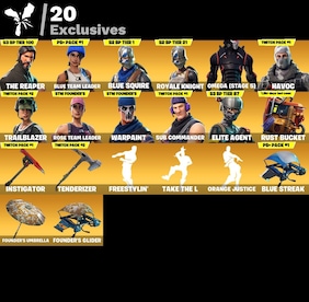 Fortnite Account (All Platform) 29 Skins - GLOBAL - 7