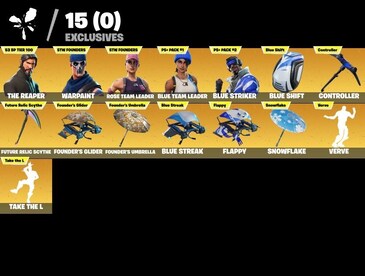 Fortnite Account (All Platform) 29 Skins | The Reaper - GLOBAL - 5