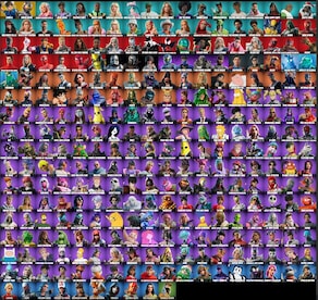 Fortnite Account (All Platform) 298 Skins + Chun-Li , Rogue Agent - GLOBAL - 6