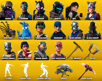 Fortnite Account (All Platform) 30 OG Skins + Black Night - GLOBAL - 3