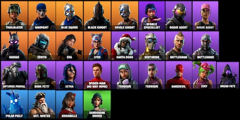 Fortnite Account (All Platform) 30 OG Skins + Black Night - GLOBAL - 4