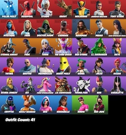 Fortnite Account (All Platform) 41 Skins - GLOBAL - 5