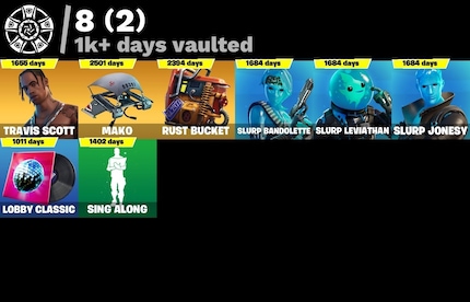 Fortnite Account (All Platform) 45 Skins Travis Scott - GLOBAL - 3