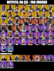 Fortnite Account (All Platform) 50 OG Skins - GLOBAL - 3