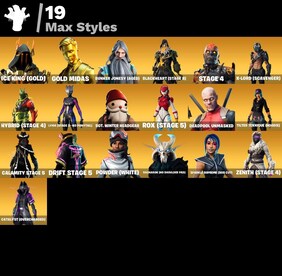 Fortnite Account (All Platform) 63 skins Travis Scott - GLOBAL - 5