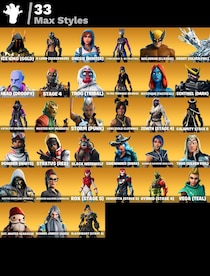 Fortnite Account (All Platform) 92 Skins Glow - GLOBAL - 3