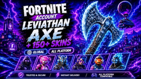 Fortnite Account (All Platform) Leviathan Axe with 150+ Skins - GLOBAL - 0
