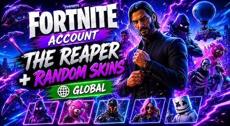 Fortnite Account (All Platform) The Reaper + Random Skins - GLOBAL - 0