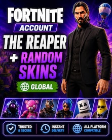 Fortnite Account (All Platform) The Reaper + Random Skins - GLOBAL - 1