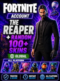 Fortnite Account (All Platform) THE REAPER with Random 100+ Skins - GLOBAL - 1
