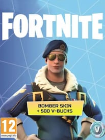 Fortnite  Bomber Skin + 500 V Bucks PS4 PSN Key EUROPE - 1