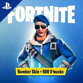 Fortnite  Bomber Skin + 500 V Bucks PS4 PSN Key EUROPE - 3