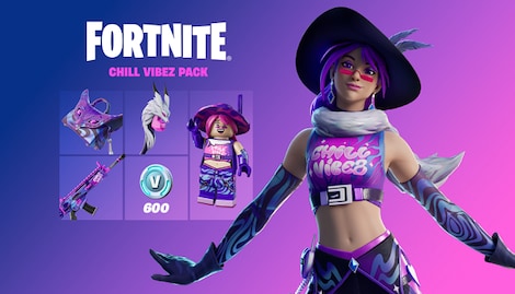 Fortnite - Chill Vibez Pack + 600 V-Buck (PSN, Xbox, PC, Mobile) - Fortnite Account - GLOBAL - 0