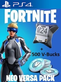 Fortnite Epic Neo Versa Bundle + 500 V-Bucks (PS4) - PSN Key - EUROPE - 1