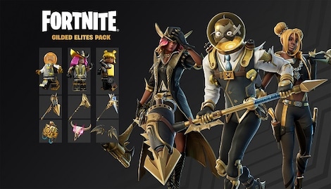 Fortnite - Gilded Elites Pack (PSN, Xbox, PC, Mobile) - Fortnite Account - GLOBAL - 0