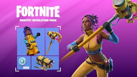 Fortnite - Graffiti Revolution Pack (Xbox Series X/S, PC) - Xbox Live Key - UNITED STATES - 0