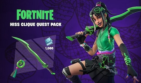 Fortnite - Hiss Clique Quest Pack (Xbox Series X/S) - Xbox Live Key - UNITED STATES - 0
