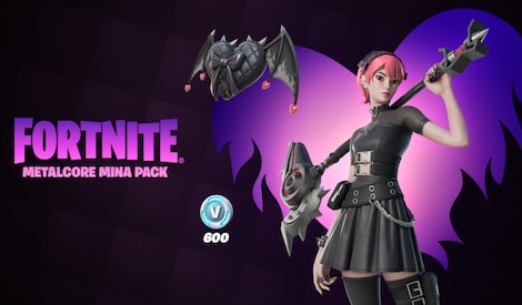 Fortnite - Metalcore Mina Pack + 600 V-Bucks (Xbox Series X/S) - Xbox Live Key - TURKEY - 0