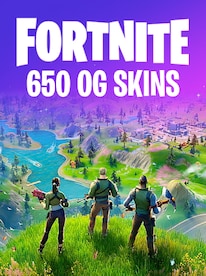 Fortnite OG Account 650 Skins (Xbox, Nintendo Switch, PC & Mobile) - Fortnite Account - GLOBAL - 1