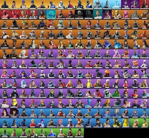 Fortnite Random 150-200 Skins (Xbox, Nintendo Switch, PC & Mobile) - Fortnite Account - GLOBAL - 9