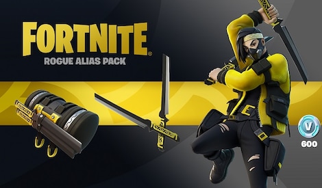 Fortnite - Rogue Alias Pack + 600 V-Bucks (Xbox Series X/S) - Xbox Live Key - UNITED KINGDOM - 0