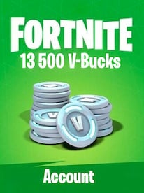 Fortnite V-Bucks Account 13500 V-Bucks (PSN, Xbox, PC, Mobile) - GLOBAL - 1