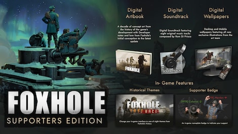 Foxhole - Supporters Edition (PC) - Steam Gift - EUROPE - 4