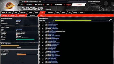 Franchise Hockey Manager 6 - Steam - Key GLOBAL - 4