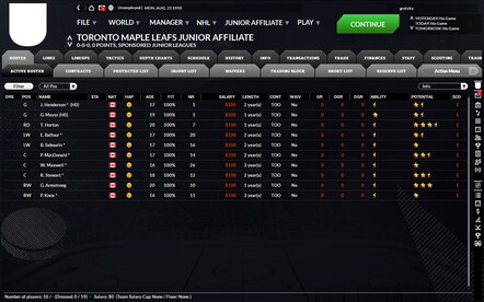 Franchise Hockey Manager 8 (PC) - Steam Key - CIS - 33