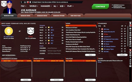 Franchise Hockey Manager 8 (PC) - Steam Key - CIS - 38