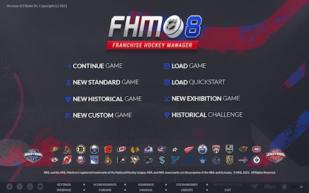 Franchise Hockey Manager 8 (PC) - Steam Key - CIS - 3