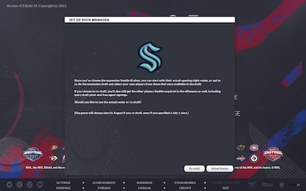 Franchise Hockey Manager 8 (PC) - Steam Key - CIS - 14