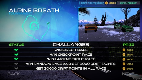 Frozen Drift Race (Restocked) Steam Key GLOBAL - 6