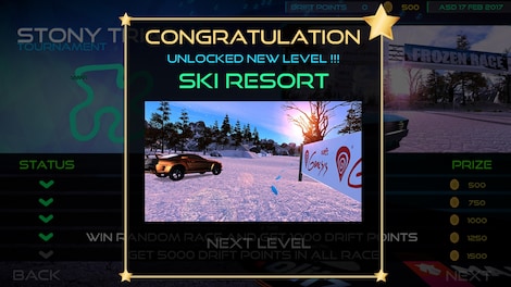 Frozen Drift Race (Restocked) Steam Key GLOBAL - 3
