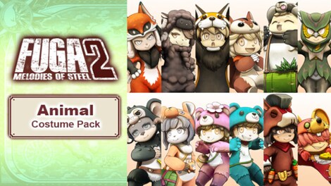 Fuga: Melodies of Steel 2 - Animal Costume Pack (PC) - Steam Key - GLOBAL - 0