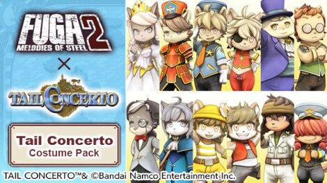 Fuga: Melodies of Steel 2 - Tail Concerto Costume Pack (PC) - Steam Key - GLOBAL - 0