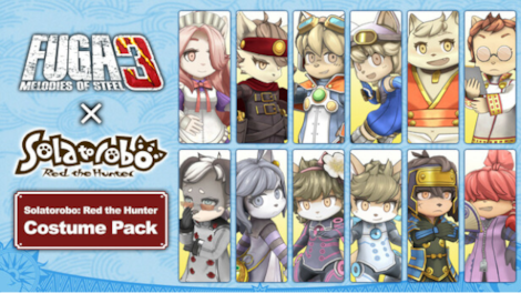 Fuga: Melodies of Steel 3 - Solatorobo: Red the Hunter Costume Pack (PC) - Steam Key - GLOBAL - 0