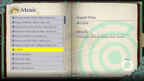 Fuga: Melodies of Steel 3 - Solatorobo: Red the Hunter Sound Pack (PC) - Steam Key - GLOBAL - 4