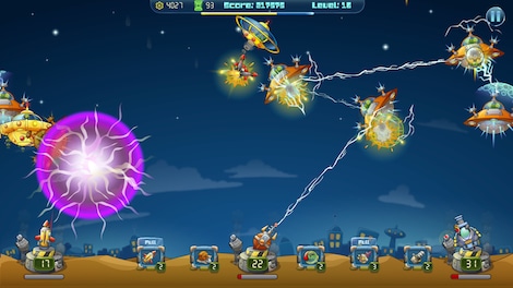 Galactic Missile Defense Steam Key GLOBAL - 5