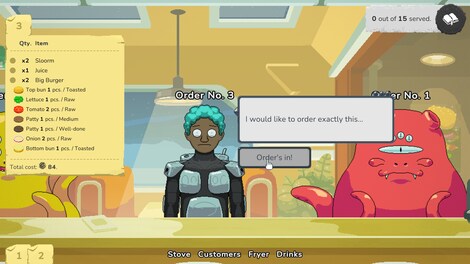 Galaxy Burger (PC) - Steam Account - GLOBAL - 7