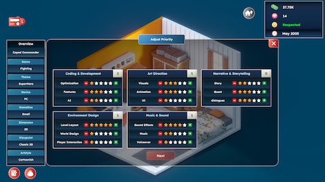 Game Builder Tycoon (PC) - Steam Key - GLOBAL - 4