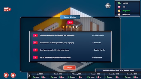 Game Builder Tycoon (PC) - Steam Key - GLOBAL - 5