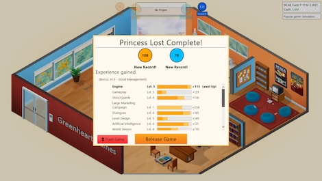 Game Dev Tycoon Steam Key GLOBAL - 2
