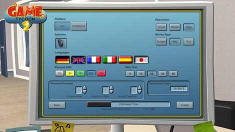 Game Tycoon 2 Steam Gift GLOBAL - 3