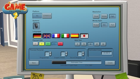 Game Tycoon 2 Steam Key CIS - 3