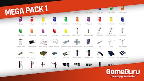 GameGuru - Mega Pack 1 Steam Gift GLOBAL - 10
