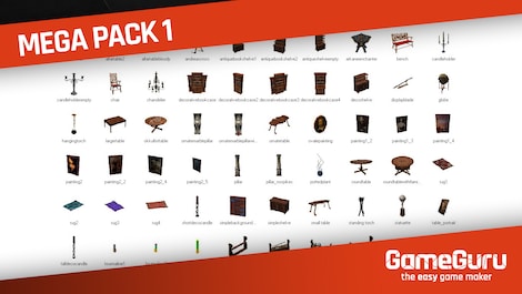 GameGuru - Mega Pack 1 Steam Gift GLOBAL - 6